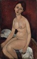 seated nude Amedeo Modigliani